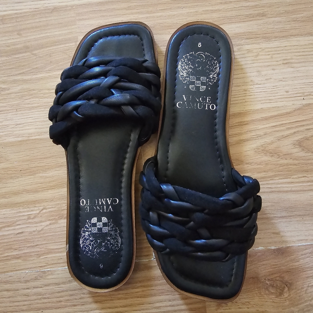 Slides, Sandles, Vince Camuto, Erma Slides - image 1